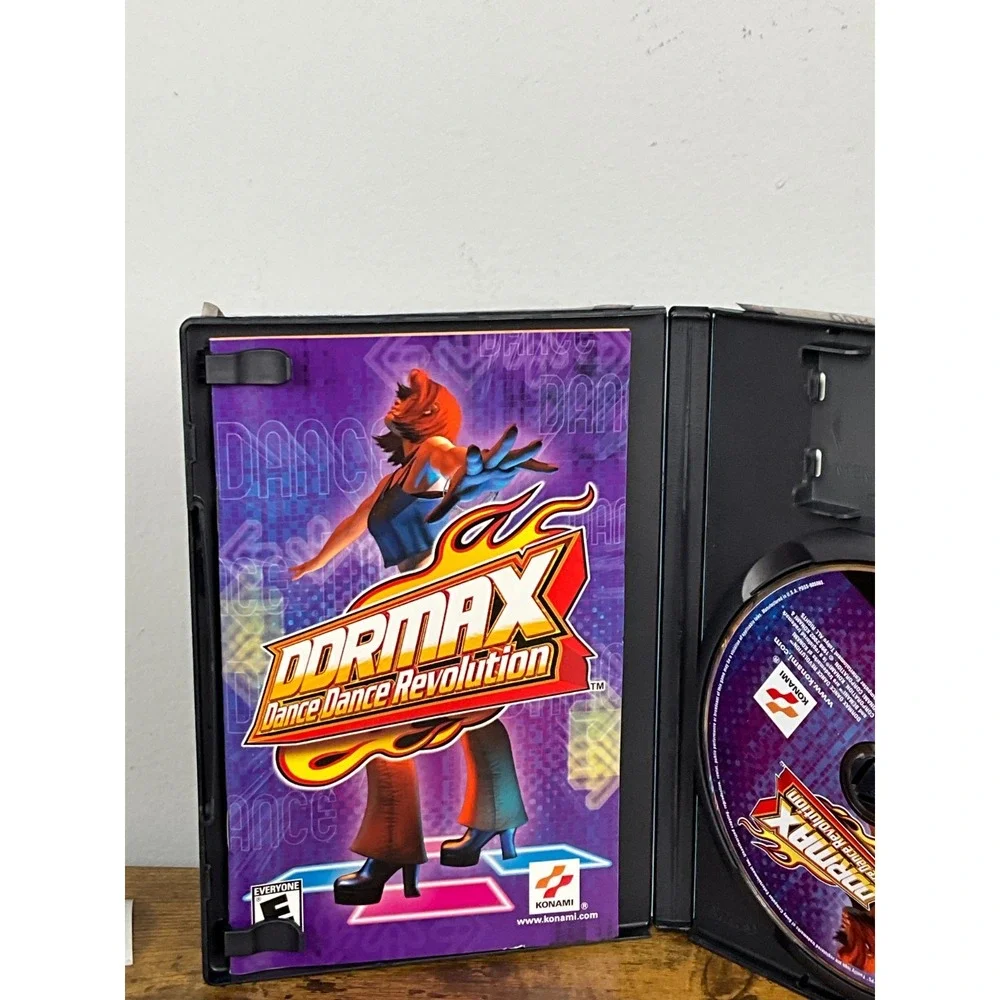 DDRMAX Dance‎ Dance Revolution PS2 Game Disc Only Tested Konami Rhythm Music